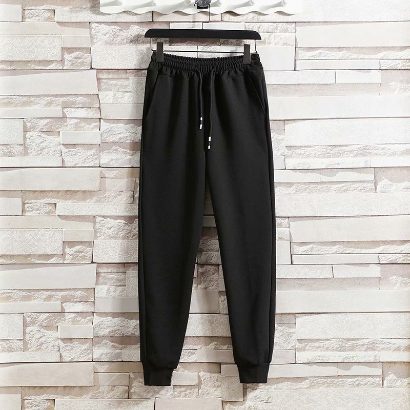 Suéter de los hombres del traje otoño estilo coreano moda suelta chaqueta con capucha pantalones casuales set guapo juego