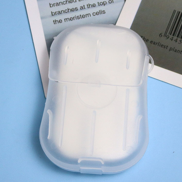 Travel Disposable Soap Tablets Boxed Soap Paper Portable Hand Washing Tablets Small Soap Tablets Mini Soap Paper