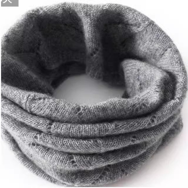 Color sólido chaqueta de lana cálida bufandas de terciopelo unisex hoodie de punto pequeño cuello protector de cuello
