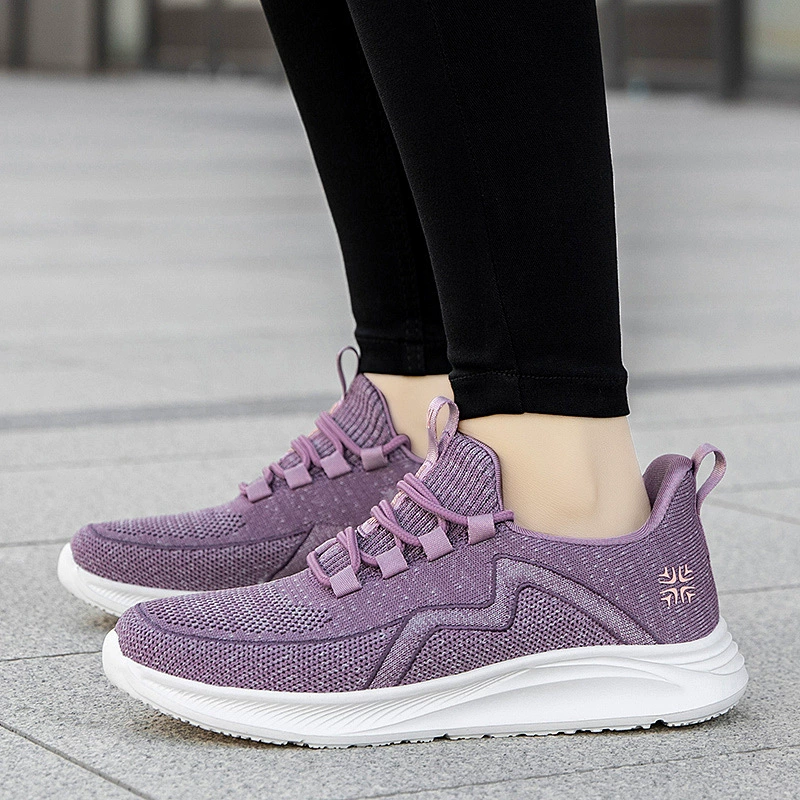 Footwear for mother for leisure, sports walking shoes, (Cross-border trading), soft sole