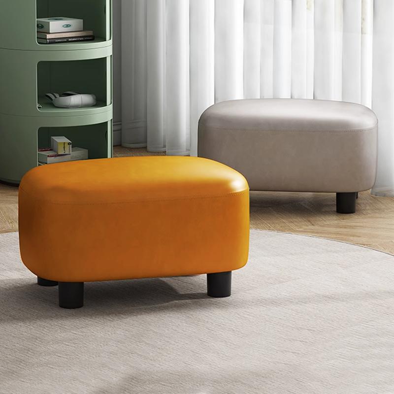 r^实木凳子创意板凳家用靠背椅沙发脚凳放腿客厅坐墩门口换鞋凳矮