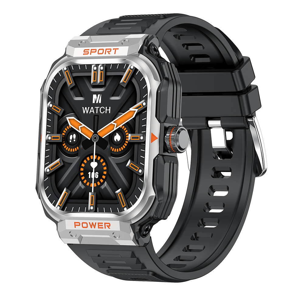 Nuevos productos transfronterizos GT55 reloj inteligente TWS auriculares Bluetooth llamada reloj deportivo 2 en 1 frecuencia cardíaca presión arterial NFC