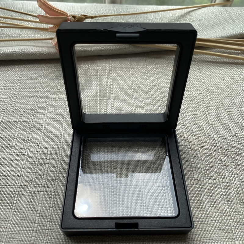 一件代發專用 塑料透明懸浮盒 飾品包裝盒 透明盒子不單賣