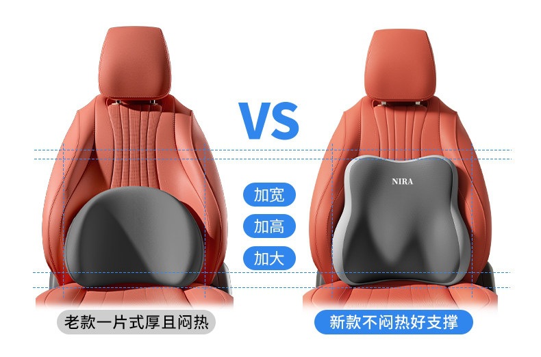 Suitable for office chairs, seats, and workstations, providing lumbar support and cushioning for long-term sitting