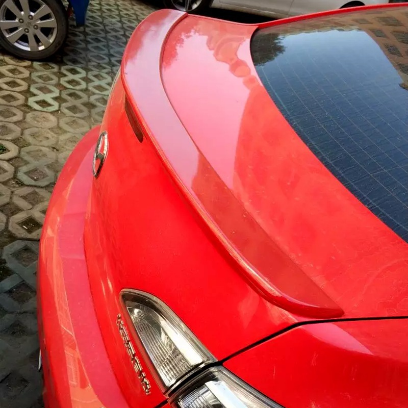 Suitable for 2011-2013 Mazda 3 Starling Rear Wing M3 Starling Special Modified Punch-Free Pressure Rear Wing