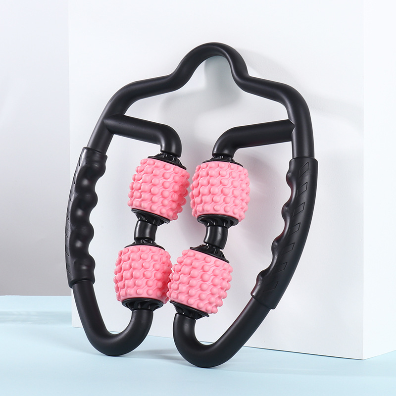 Anillo masajeador yoga masaje rodillo relajación muscular masajeador clip pierna masajeador