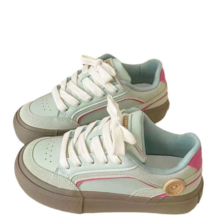 Натуральная мята модные кроссовки, универсальная секси спортивно-повседневная обувь для отдыха, городской стиль