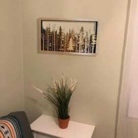 跨境独立站orest Wooden Fox Wall Art艺术悬挂装饰狐狸树木质装