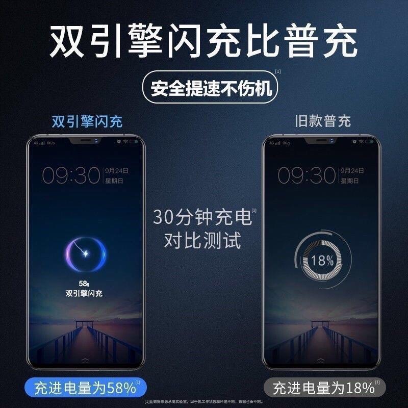 Vivo充電器7x9x20x21ダブルエンジンフラッシュ充電安卓快充線y66y67z充電線に適用します。|undefined