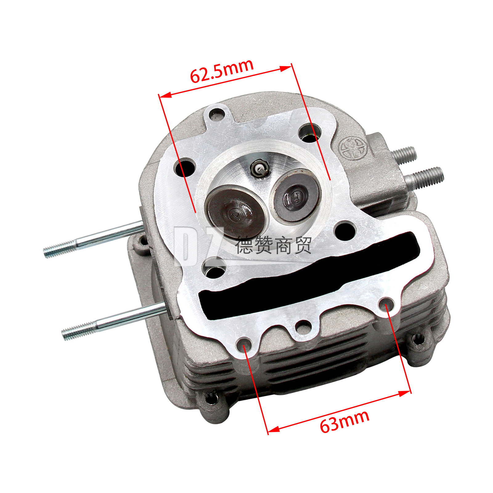 Atv Kart Engine Accessories Gy6200 Jinglong Engine Cylinder Head Cylinder Assembly