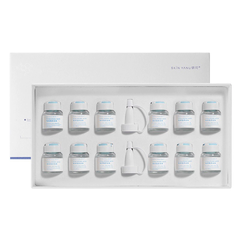 Оригинальный набор растворов гиалуроновой кислоты Yanwen, увлажняющий и контролирующий жирность, эссенция гиалуроновой кислоты, безыгольное управление кожей для сияния и увлажнения.