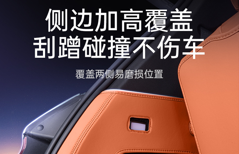 Suitable for Jietu Shanhai L7Plus Trunk Mat, Fully Enclosed Trunk Mat, 25 Car Modification Accessories