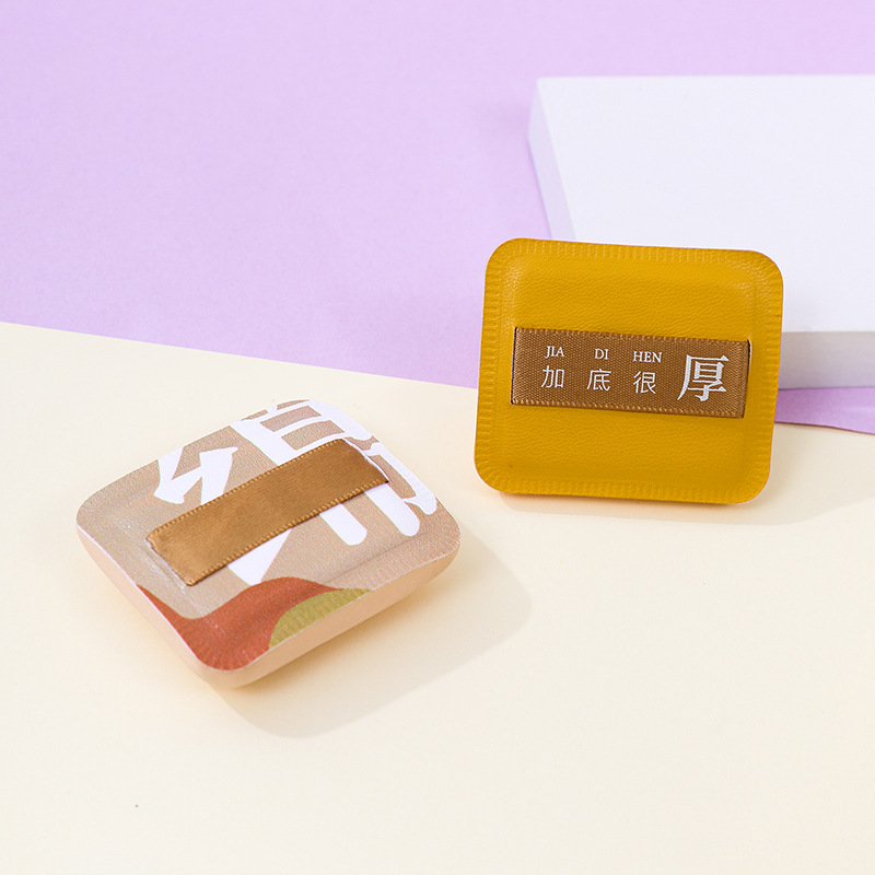 Puff de algodón de azúcar personalizado de fábrica, no coma polvo, seco y húmedo, doble uso, esponja de maquillaje sin látex, cojín de aire, huevo de belleza al por mayor