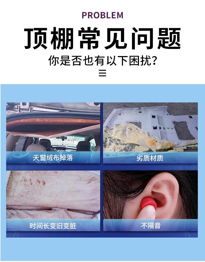 Suitable for Roewe////Roof Lining Car Ceiling Cloth Car Interior Ceiling Renovation