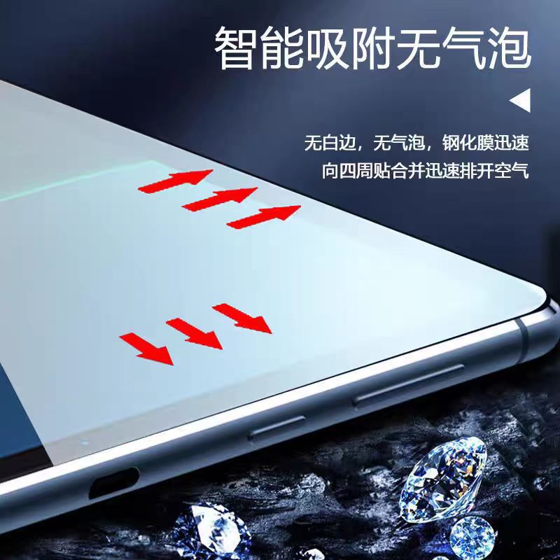 Aplicable para iPad Pro película de templado mini HD vidrio a prueba de explosiones aire sin borde blanco 2025 película de lente plana de manzana