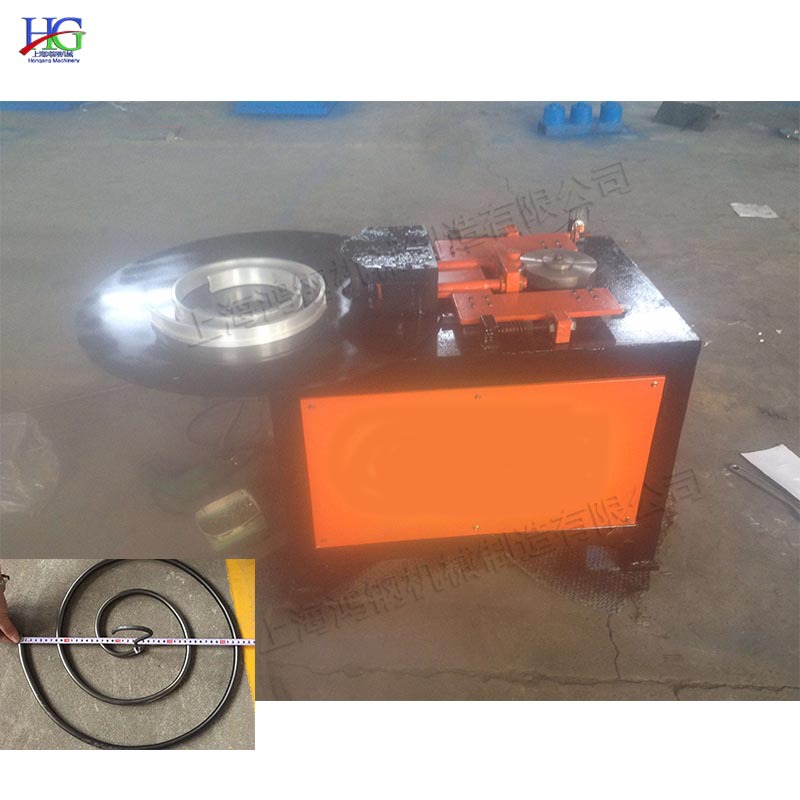 渐开线型不锈钢盘管机 定尺蚊香管卷管机 宝塔形紫铜管打圈设备