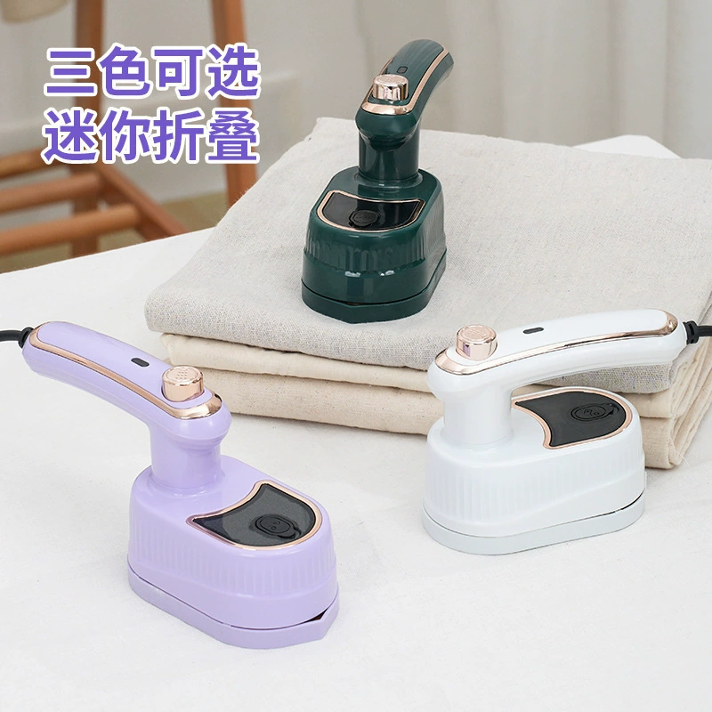 Cross-border new style garment ironing machine folding portable handheld electric iron small mini household ironing machine clothes artifact