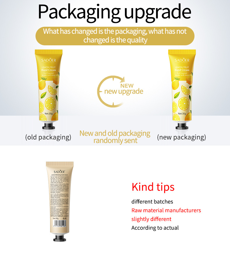 Sadoer Rose And Chamomile Hand Cream Moisturising Skincare 30g_voghion.com
