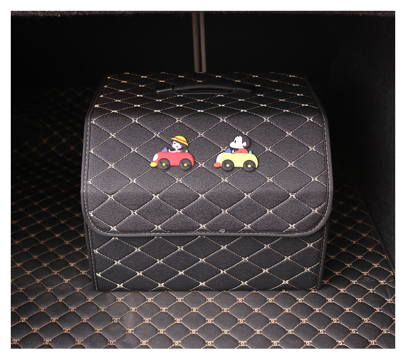 Car Storage Box storage bag car trunk storage box storage box cute multifunctional sundries box for women