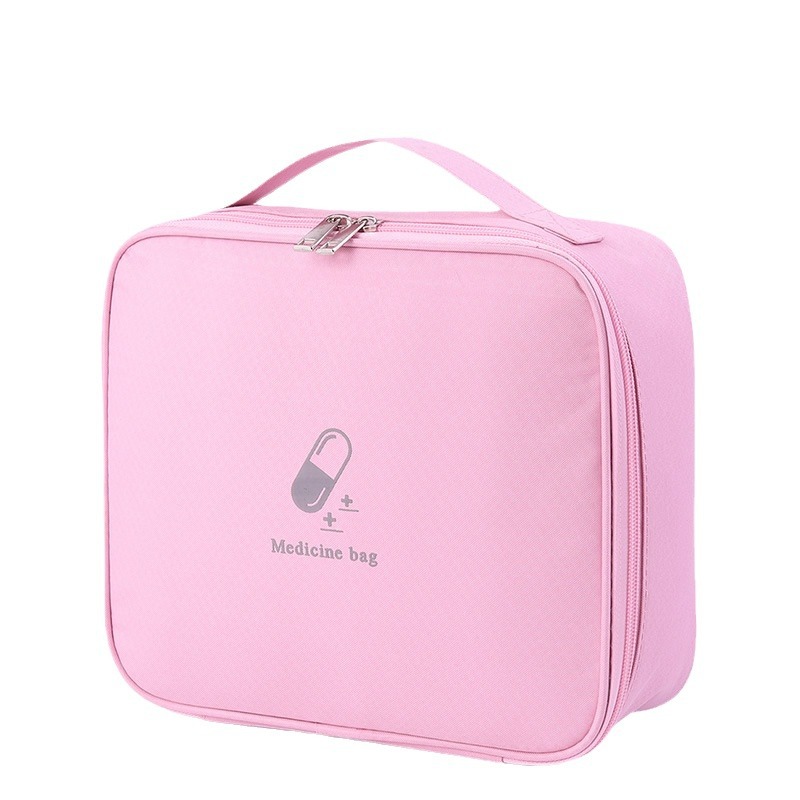 Bolsa de almacenamiento de medicamentos portátil para viajes de negocios, caja de medicamentos para el hogar, caja de prevención de epidemias, caja médica, botiquín de primeros auxilios para el hogar, bolsa de medicamentos