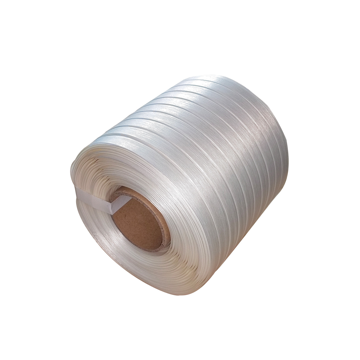 源头工厂现货批发12mm聚酯纤维包装带加强拉力胶水带可打结防滑