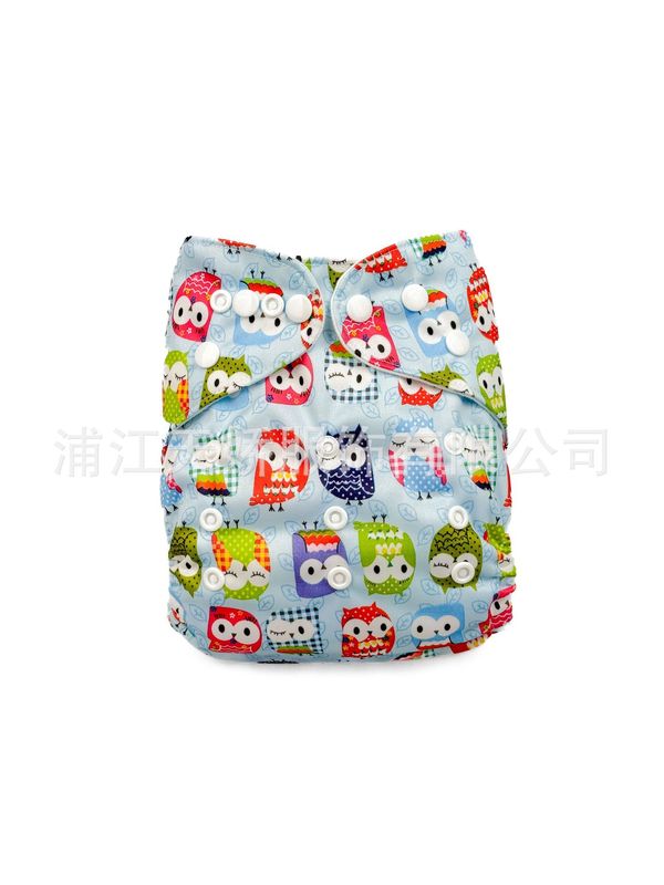 メーカークロスボーダー赤ちゃんおむつ洗える尿不湿通気性プリントトレーニングパンツcloth diaper|undefined
