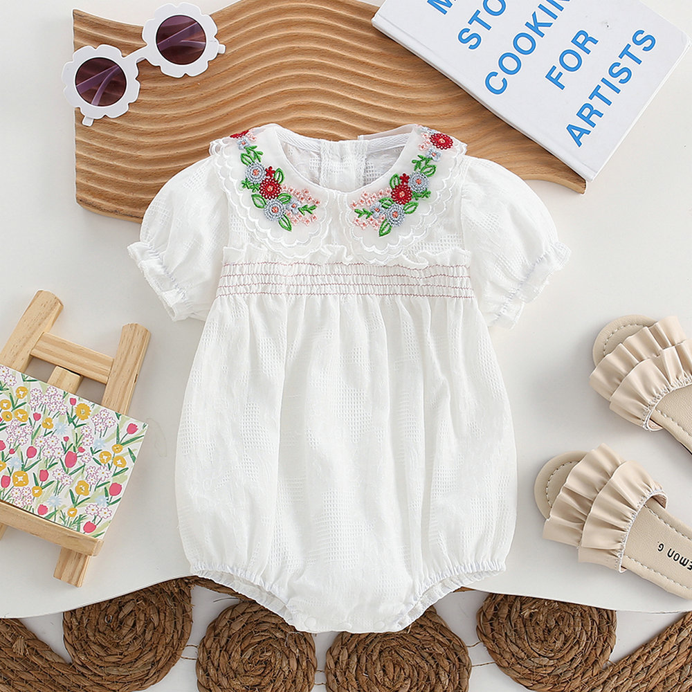 Ropa de bebé, ropa de verano, ropa de pedo, bebé recién nacido, mono delgado, princesa, mamelucos de verano de luna llena súper lindos