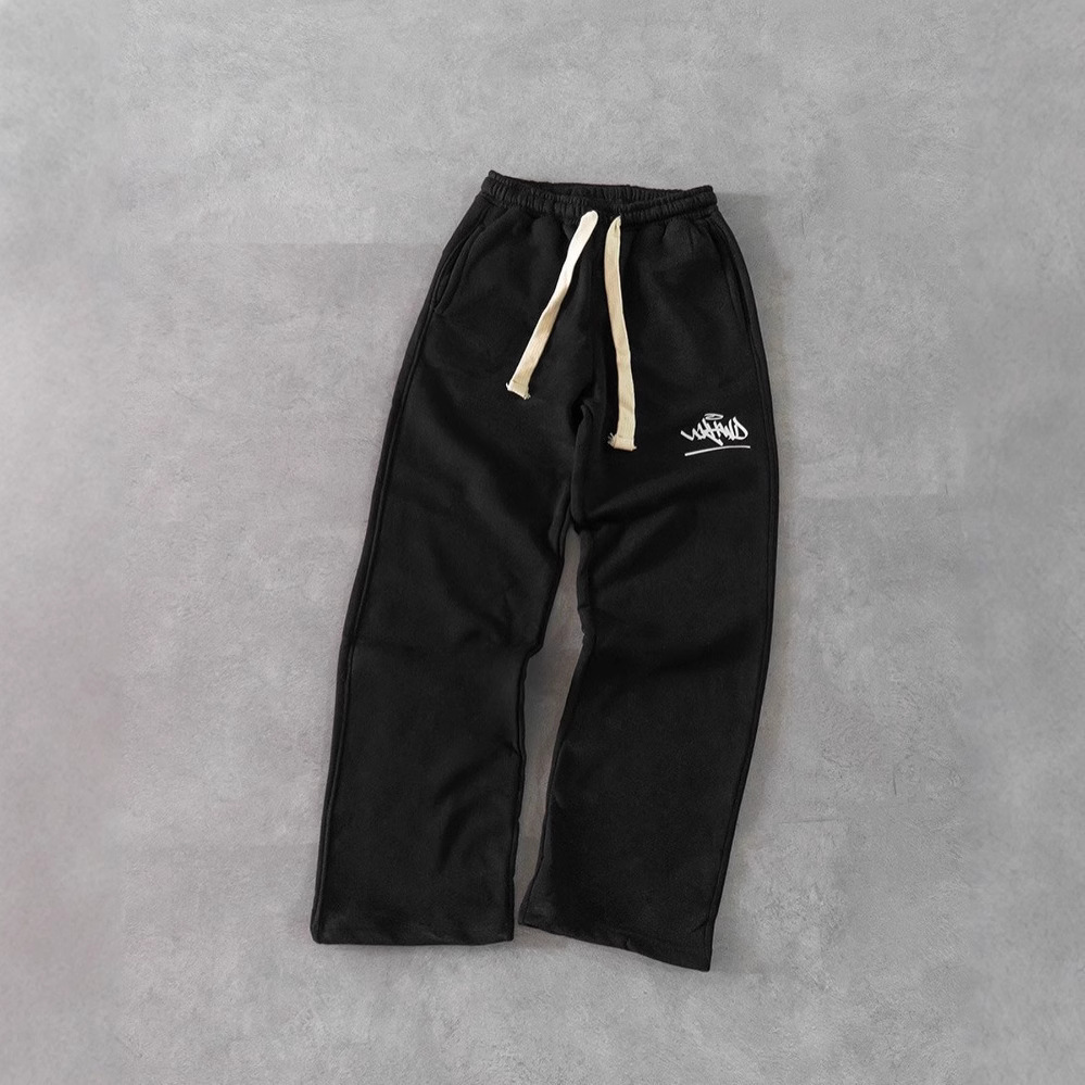 2025 New Style Men's Sweatpants, Trendy Straight Leg Sports Casual Pants, Men's Long Trousers