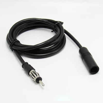 AM/FM radio extension cord car CD host radio antenna male and female extension cord universal interface conversion line (vehicle antenna)