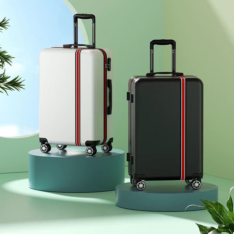 Unisex luggage 20 inch trolley suitcase for women with large capacity 24 sturdy small travel suitcase_voghion.com