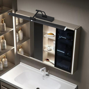 ✅ Motion Sensor Mirror Front Light for Bathroom Mirror Cabinet, Bathroom No-Drill Makeup Led Mirror Light for Cabinet Top Wall Installation