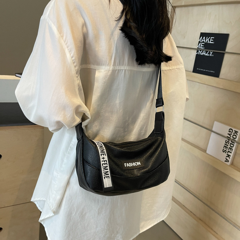 Moda coreana nueva simple bolso bolso bolso bolso de verano 2024 nuevo estilo de alta calidad bolso de aire extranjero bolso de hombro