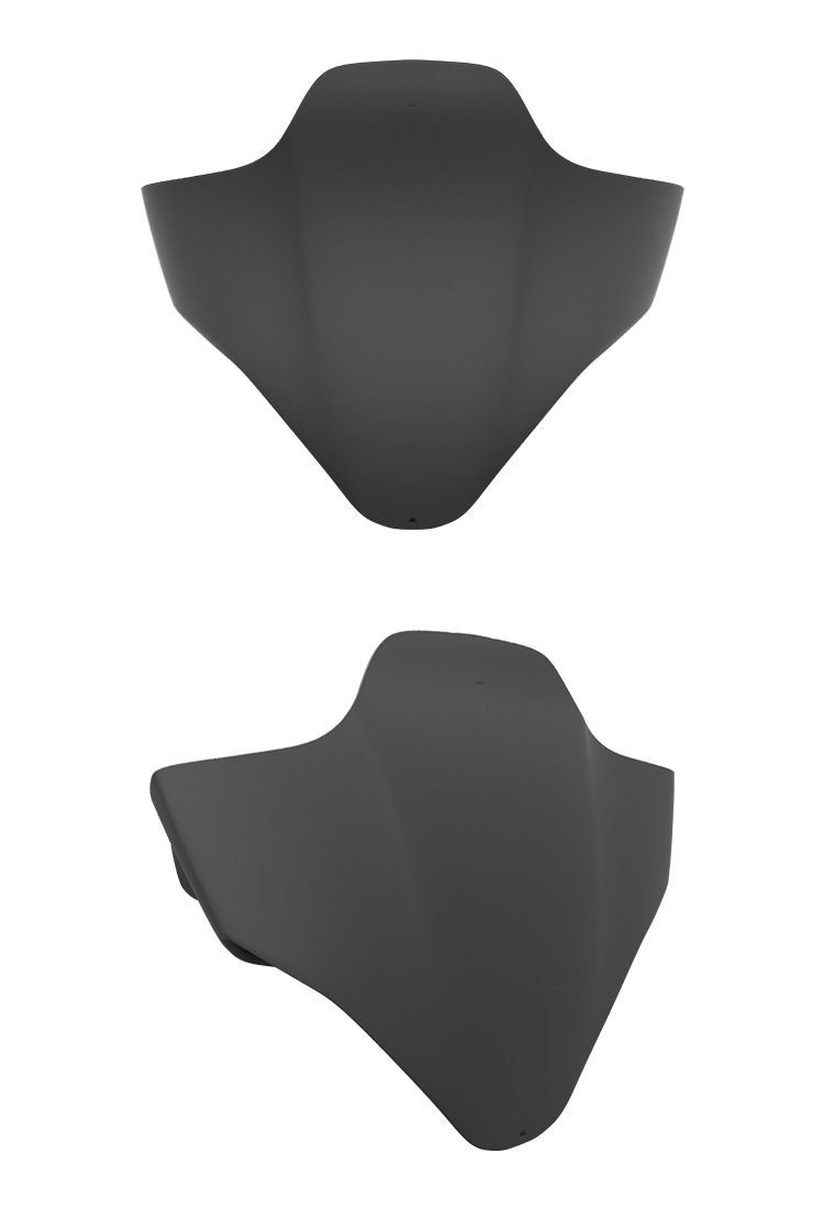Suitable for Ducati Streetfighter V4/V4S/V2 Head Cover Modification Front Windshield Hood Wind Deflector for Models 18-24