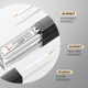 Mascara Curls, Thick and Long Eyelashes, Natural Long-Lasting Mascara, Quick-Drying, Waterproof, Long-Lasting, and Not Easy to Smudge