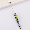 DIY beading pen printing pattern creative plastic handmade wise leopard pattern floral cow tiger beaded pens wholesale