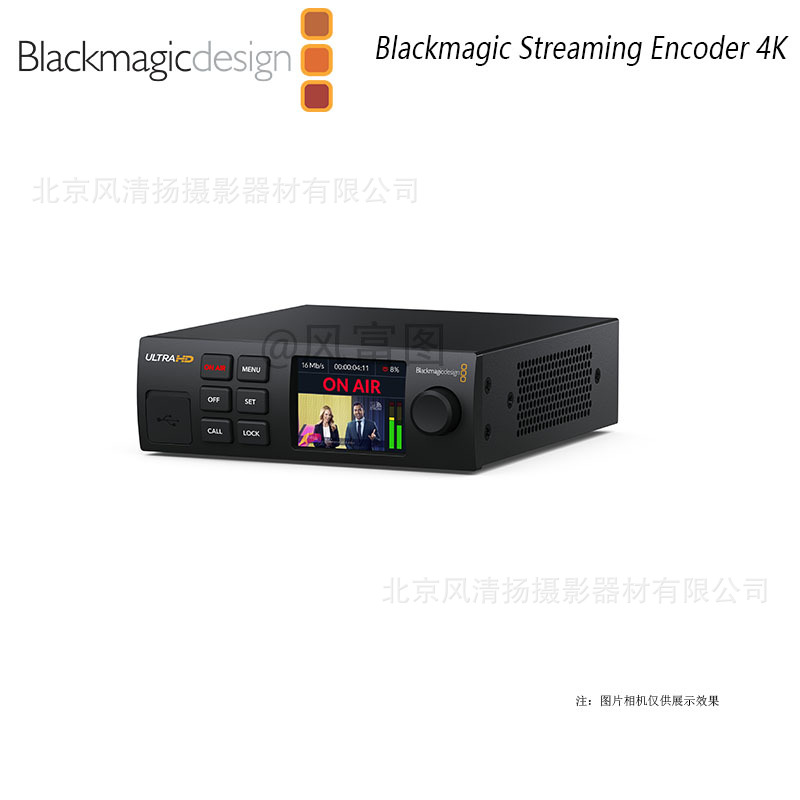 BMD BLACKMAGIC Web Presenter 4K Live Flow SDI interface 2160p60
