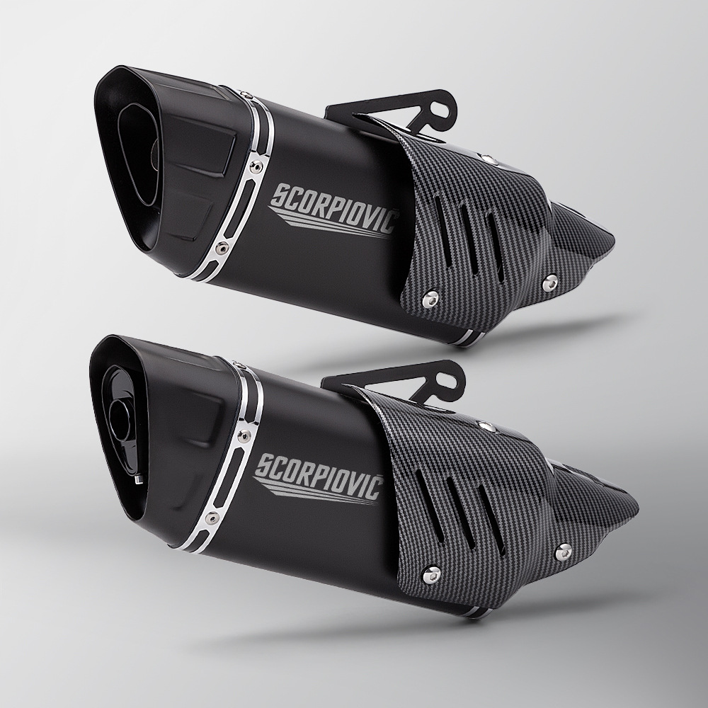 K10 Tail General Exhaust Pipe 51MM Non-destructive Installation CBR650R ZX4R 800 321R 250RR