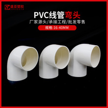 pvc늾���90�ȏ��^������ֱ�Ǐ��^16 20 25 32 ��ȼ늹����^���