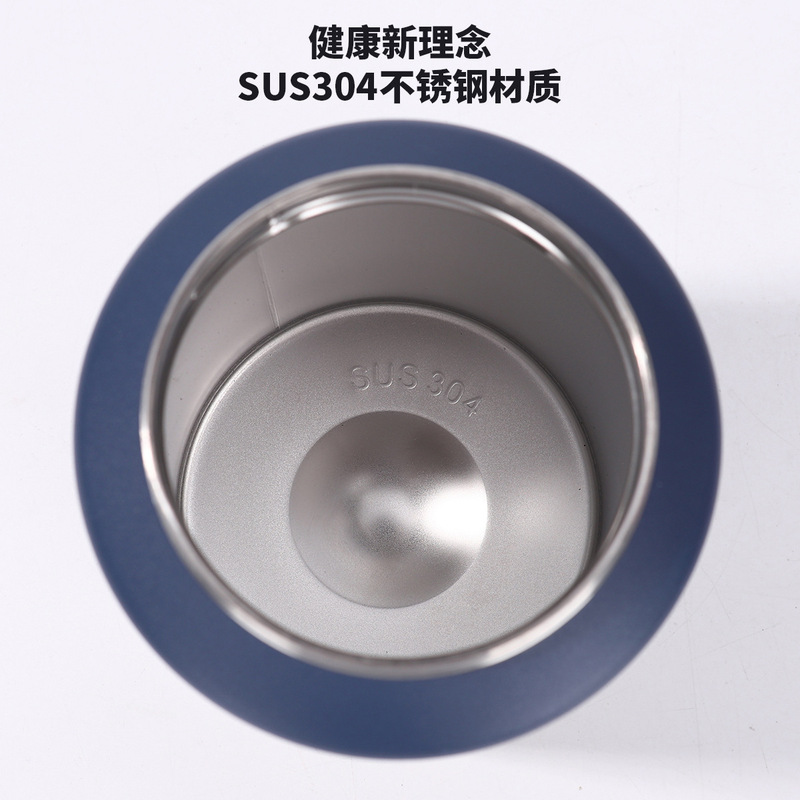 新型大容量ハンディトン缶ステンレス二重真空保温カップ屋外運動キャンプストローコップ|undefined