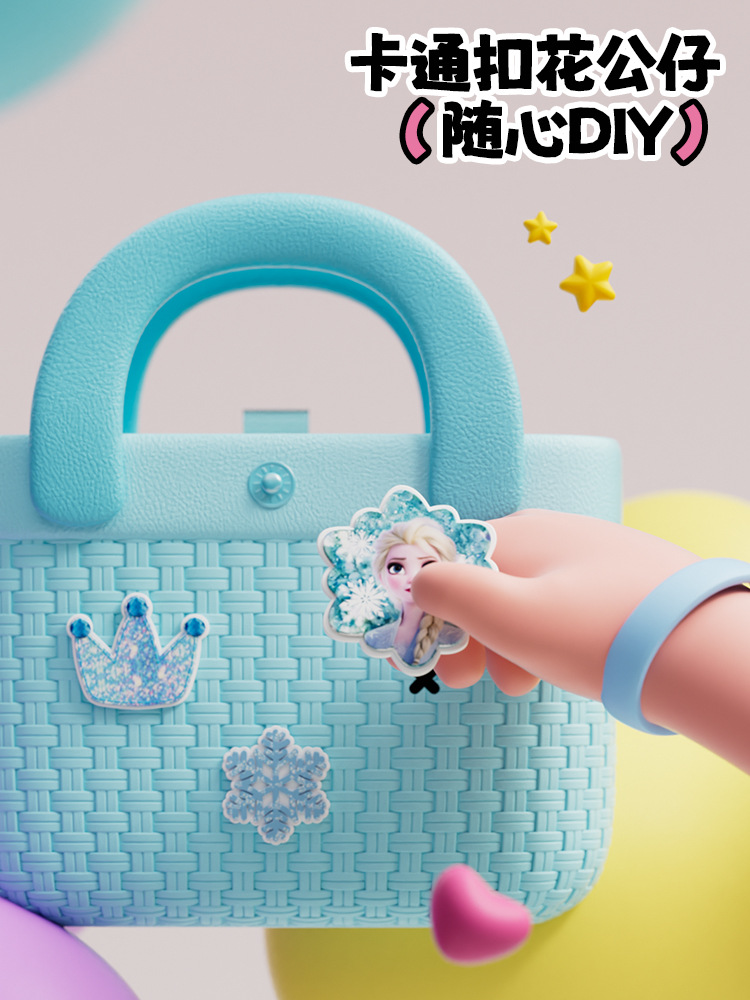 Nuevo bolso para niños de Disney, bandolera, bolso pequeño, riñonera para niñas, princesa, lindo, llevar un monedero portátil