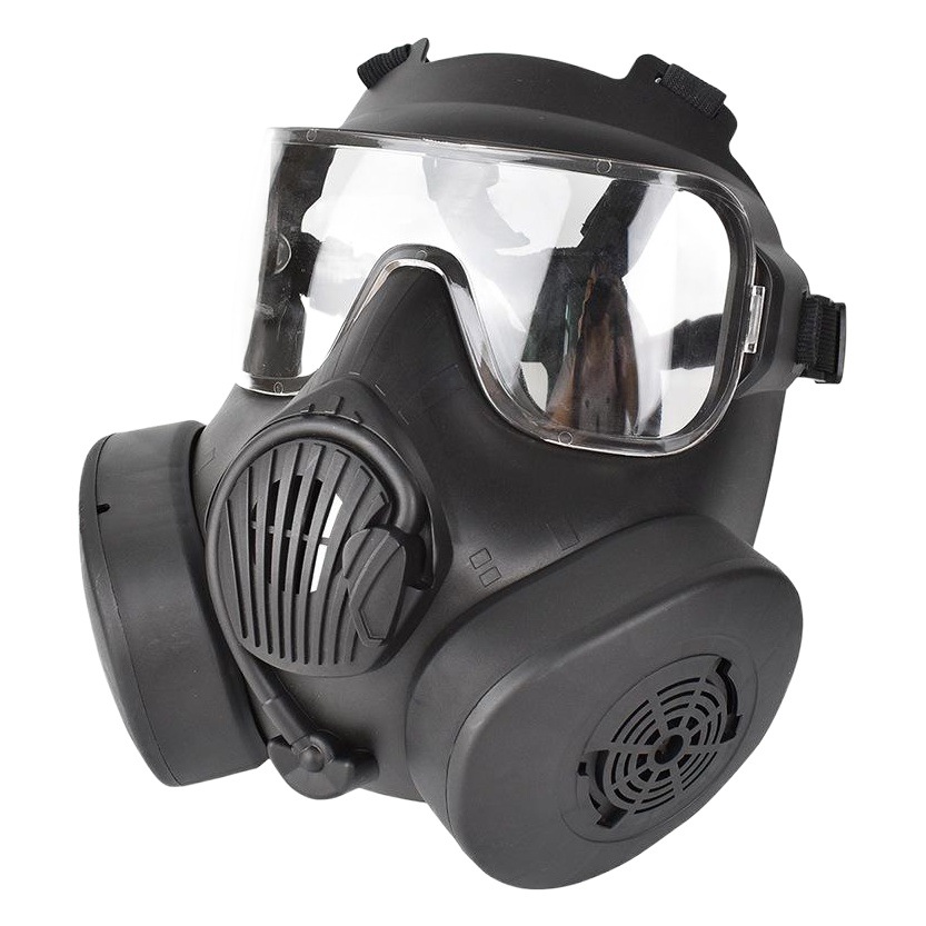 Máscara de gas táctico Navy SEAL M50 real CS equipo ventilador militar montar al aire libre colpaly máscara