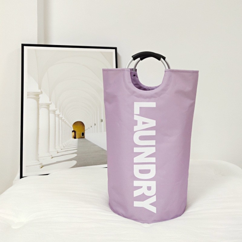 Transfronterizo de gran capacidad de tela Oxford cesta de la ropa doméstica cesta de la ropa plegable bolsa de almacenamiento de tela cesta de la ropa bolsa de lavandería