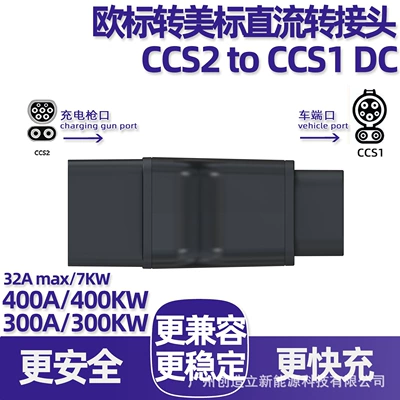 EV şarj adapterləri | adapter CCS2 to CCS1