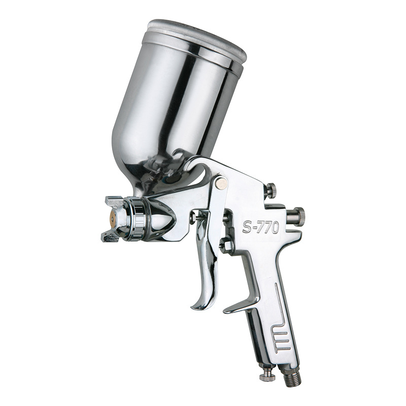 Transfronteriza personalizada S - 770G pistola de pulverización neumática 1.5 - 3.0mm alta atomización 350ml pistola de pulverización de pintura