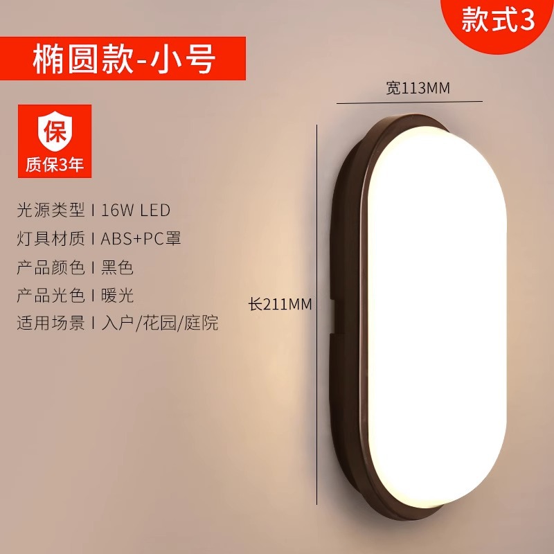 Luz Blanca oval 16W
