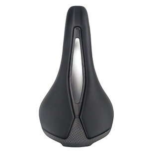 ASIACOM PU Leather Carbon Fiber Cushion Carbon Fiber Bicycle Short Nose Saddle Hollow Comfortable Cushion EV Version