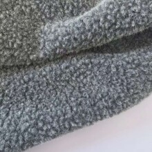 颗粒 含羊毛 草上霜  人造皮毛 长毛绒布