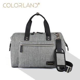 COLORLAND Cross-border Fashionable Waterproof Multifunctional Large Capacity Mummy Bag Single Shoulder Crossbody Portable Baby Bag