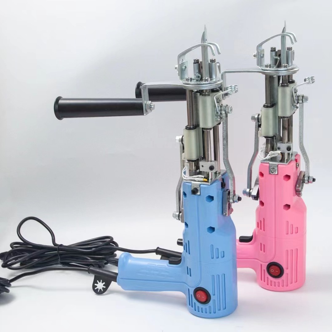 Pistola Eléctrica para Tufting de Alfombras 2 en 1