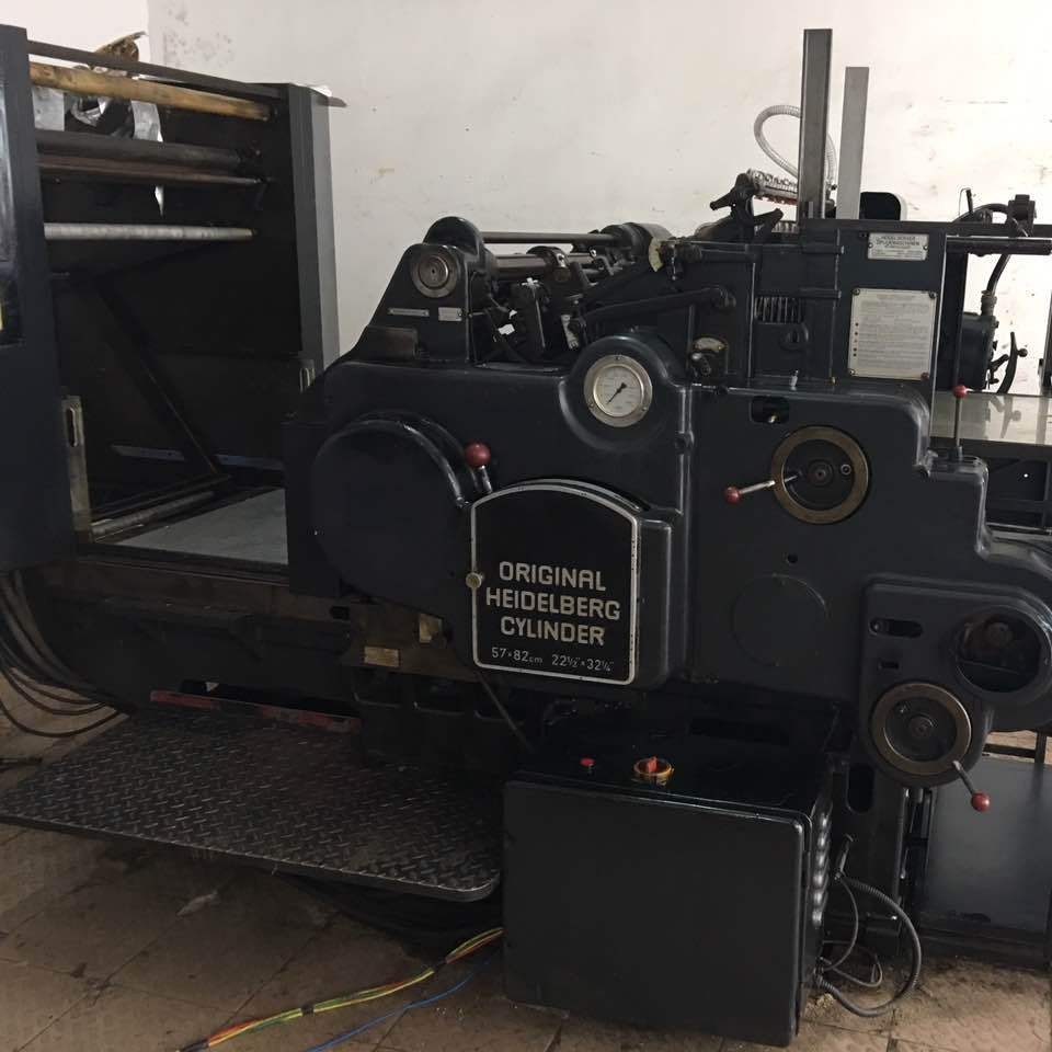 海德堡自动啤烫一体机82*57MM 海德堡啤烫机 二手高精密设备